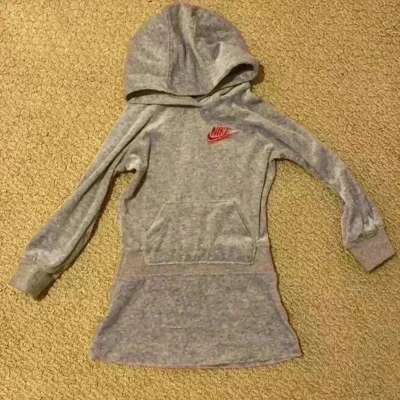 Nike Velour Hooded Dress - Picture 1 of 3
